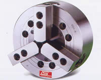 3-Jaw Wedge Type Non Through-Hole Power Chuck